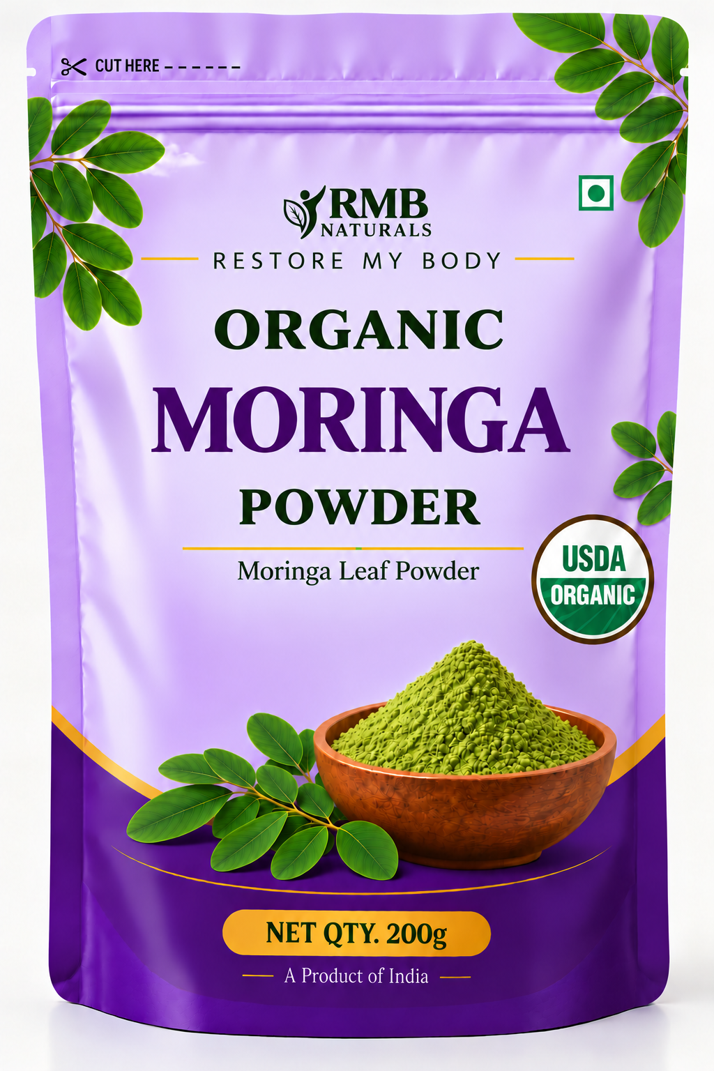 RMB Naturals Organic Moringa Powder