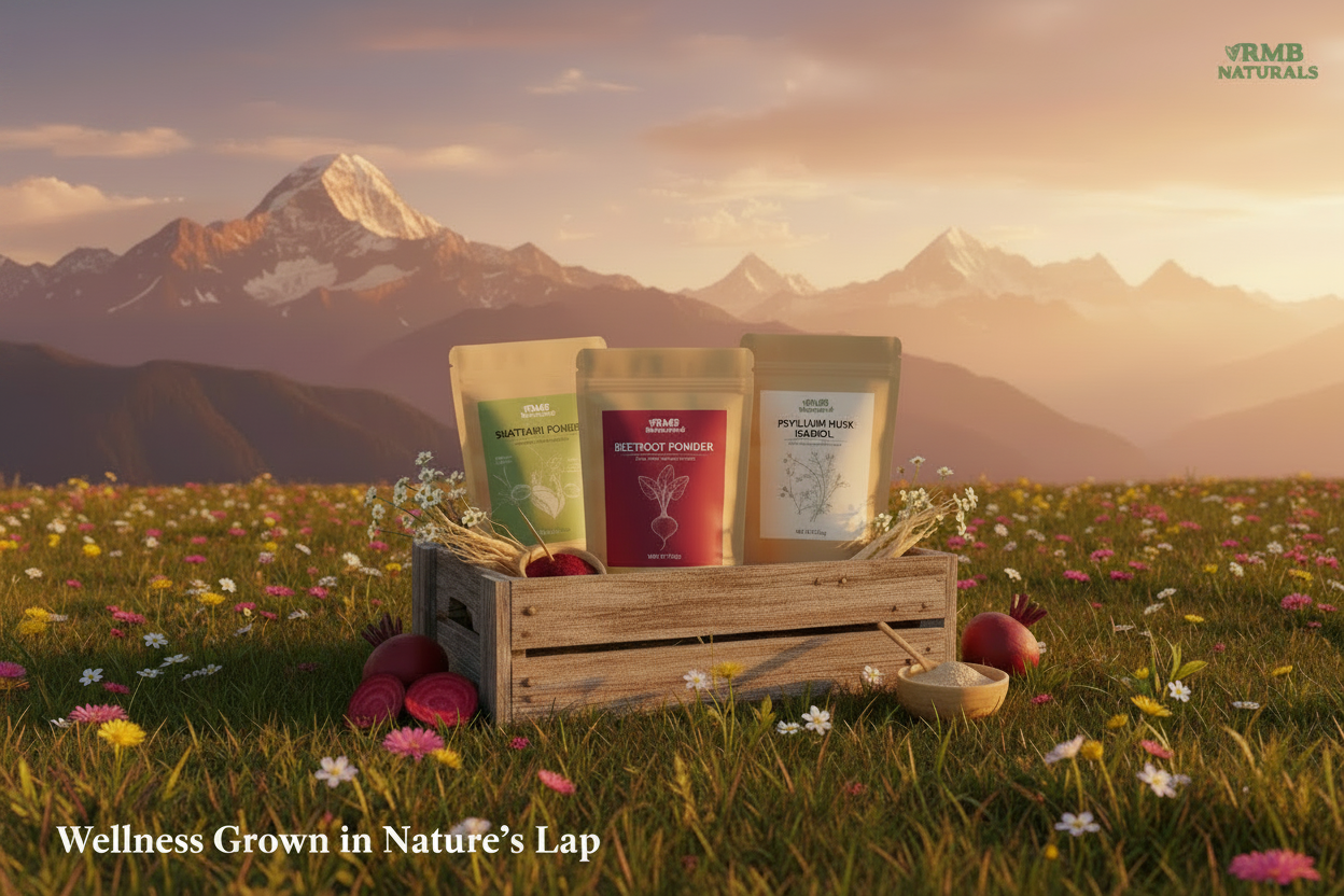 RMB Naturals - Himalayan Banner with Shatavari Label